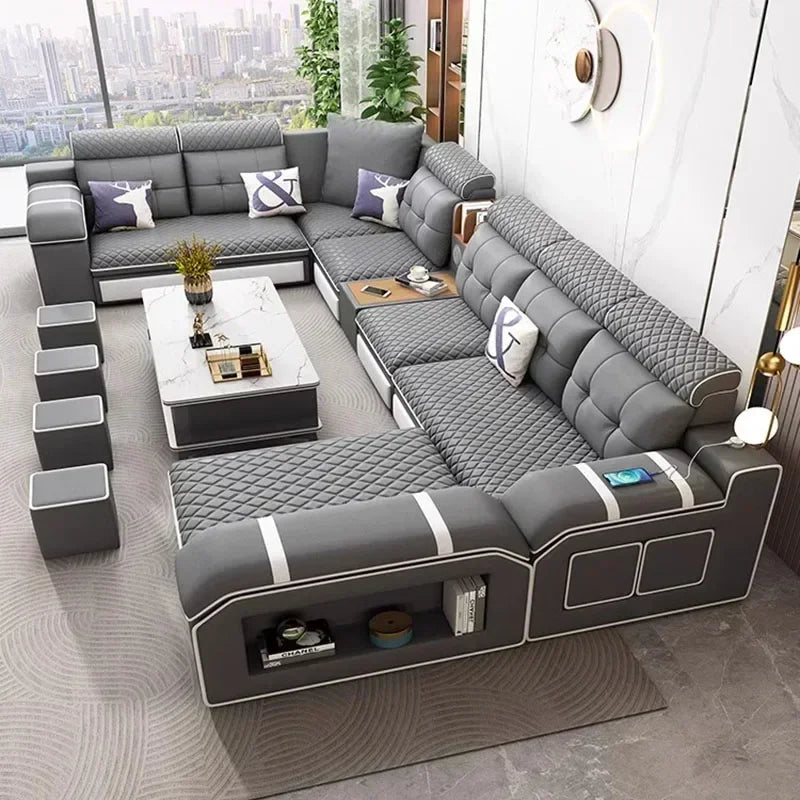 Durable Premium Quality Couch Pouf Living Room Sofas Futon Floor Designer Relaxing Filling Nordic Living Room