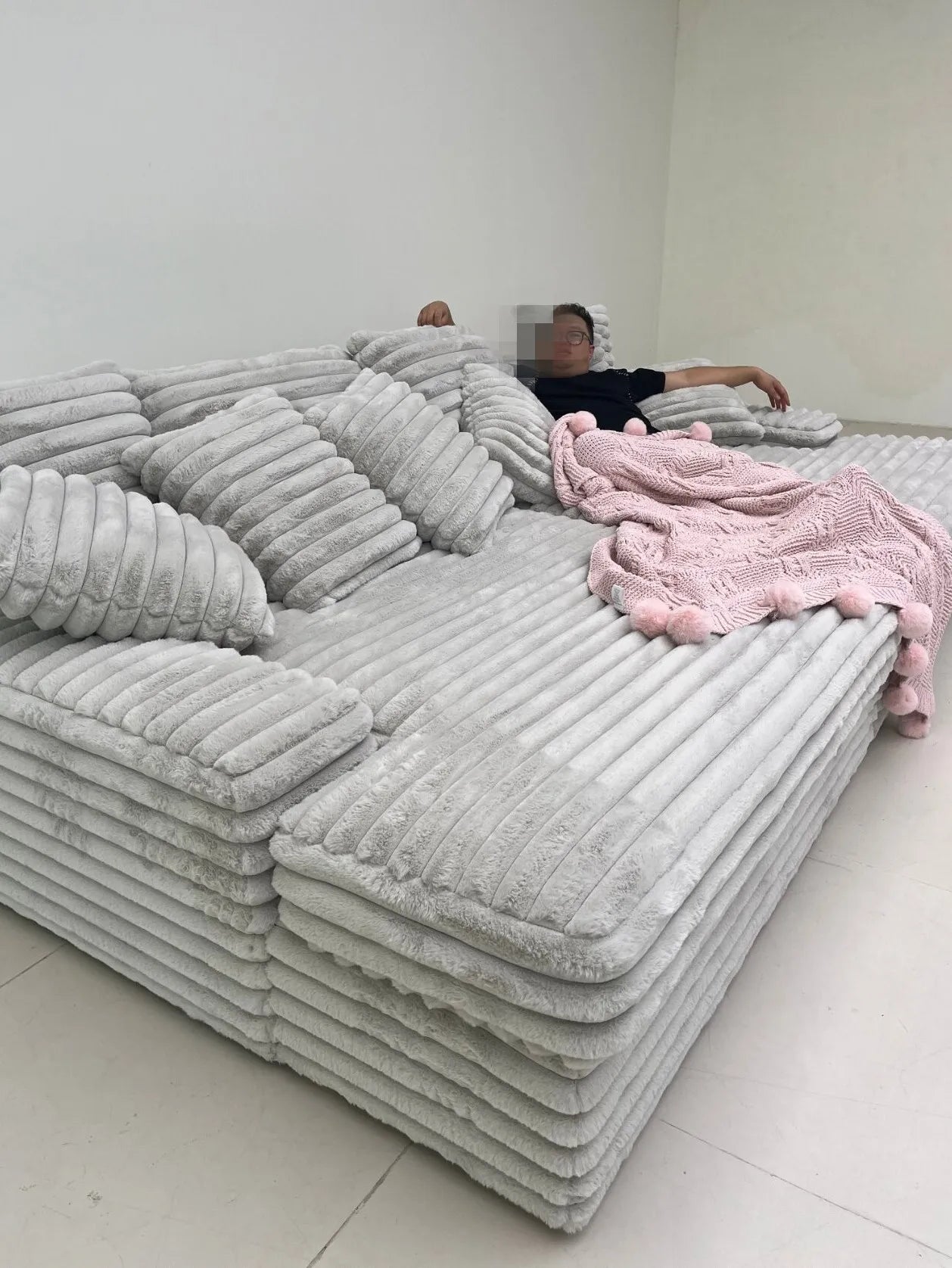 own down clouds huge sitting deep winter and summer removable and washable combination living room balcony bedroom sofa