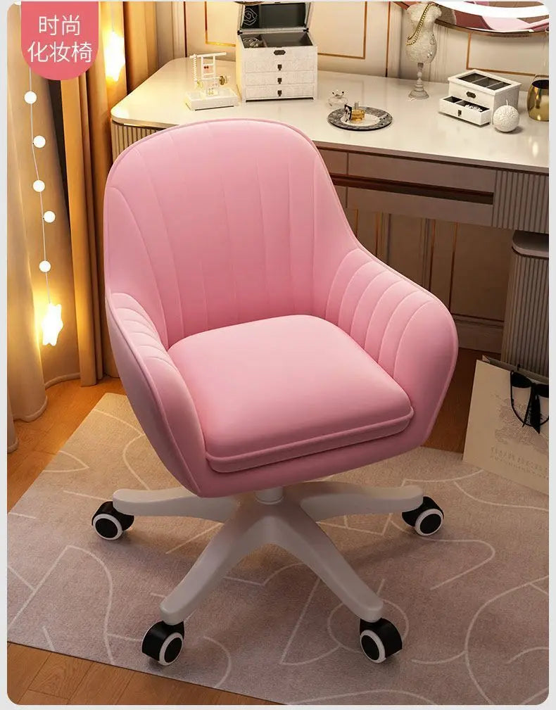 Ergonomic Swivel Computer Office Chair Lift Adjustable, Comfortable Back Support for Bedroom Dorm Study