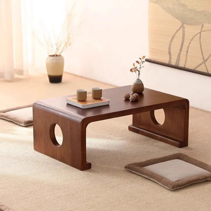 Homestay Leisure Coffee Tables Windowsill Living Room Multi-functional Low Coffee Tables Tea Wooden Furniture ChaJi MH40CJ