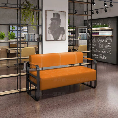 Office reception Small apartment sofa Barber shop Waiting chair Rental house Clothing beauty