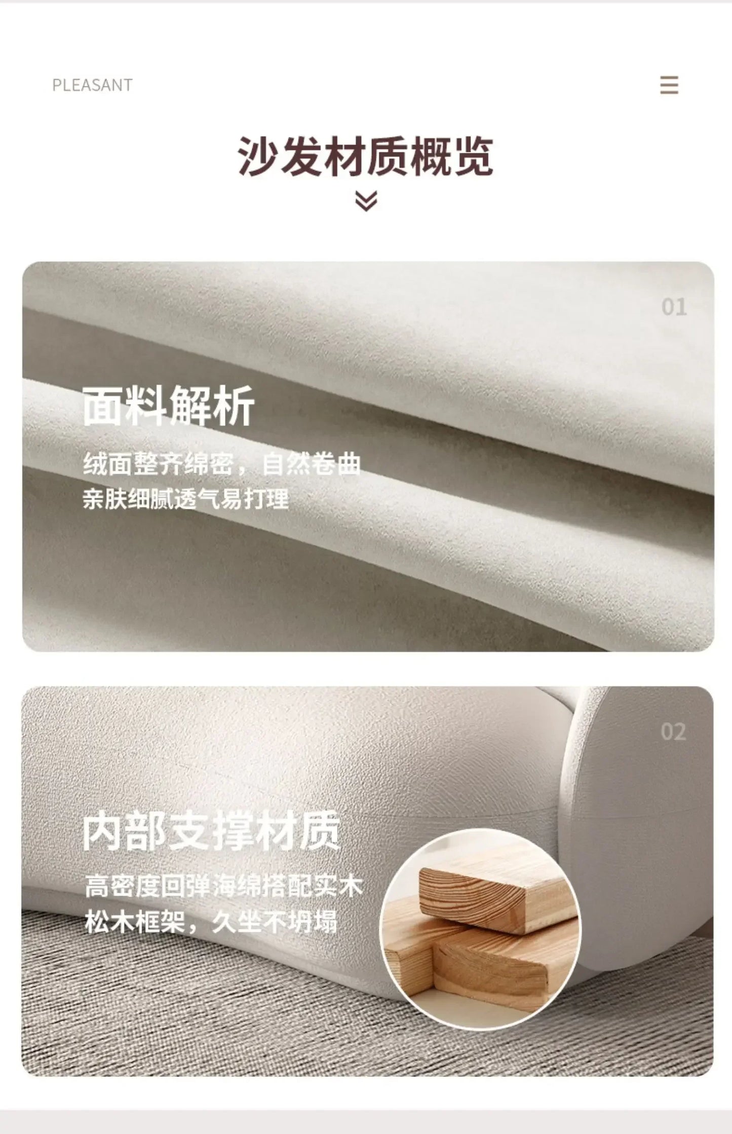 For Italian Banana Sofa Minimalist Shaped Sofa Living Room Simple Modern Arc Cashew Sofa