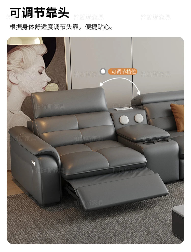 Italian Modern Sofas Minimalist Living Room Electric Lazy Sofas Relax Armchairs Apartment Articulos Para El Hogar Accessories