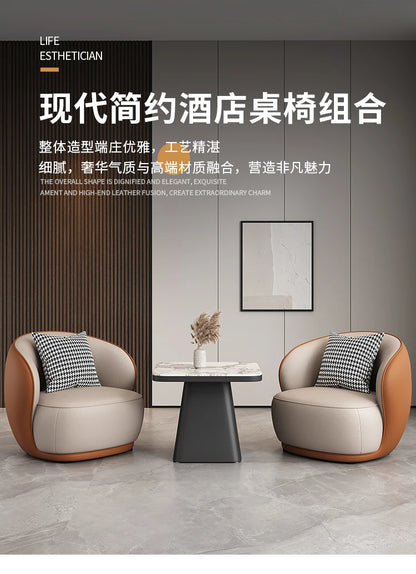 Lounge Modern Set Of 2 Chairs Nordic Modern Stools Table Luxury Office Reception Sedie Da Soggiorno Living Room Furniture