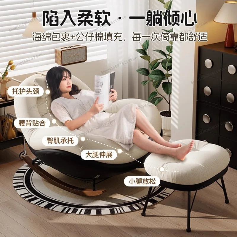 For Rocking Chair Recliner, Living Room Home Leisure Adult Sofa