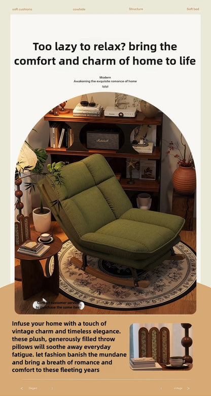 Swinging Chair for Lounging or Sleeping,lazy Sofa Lounge Chair,Rocking Chair,balcony,living Room,leisure Chair for Home Use