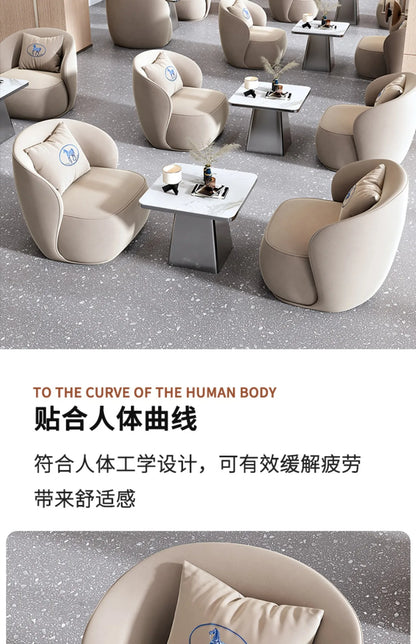 Nordic Luxury Chairs Set Of 3 Nordic Modern Hotel Living Room Sofa Chairs Hotel Comfortable Sillas De Sala Furniture Living Room