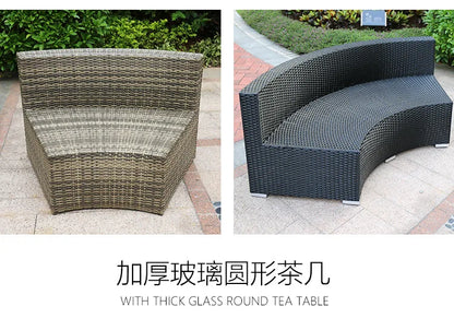 2022 Cheapest Garden Sofas Rattan Outdoor Furniture