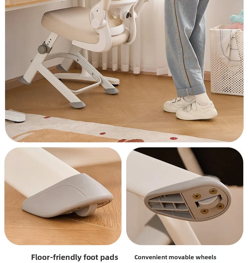 New model Durable Office Study Chair Computer Chair Household Desk Chair Student Writing Chair Waist Protection Ergonomic Chair