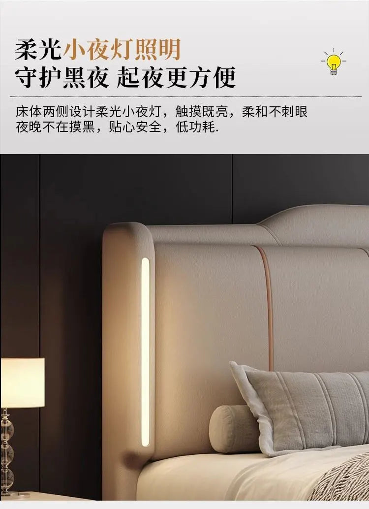 180x200 cm Double bed frame king size frame headboard with 3 drawer storage luxury home bedroom bed queen cama king furniture