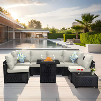 Hot Selling and Popular Leisure Rattan Sofa Home Set for Indoor or Courtyard Use