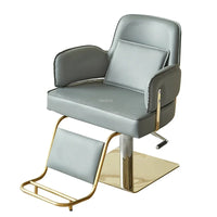 Simple Stainless Steel Barber Chairs Beauty Salon Chair Home Liftable Rotating Hairdressing Chair Professional Salon Furniture