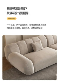 Fabric Living Room Sofas Modern Minimalist Sectional Modular Sofa Elegant Comfortable Canape  De Luxe Nordic Furniture