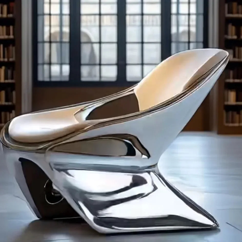 Leisure chair Modern simple living room Balcony single sofa Light luxury back chair