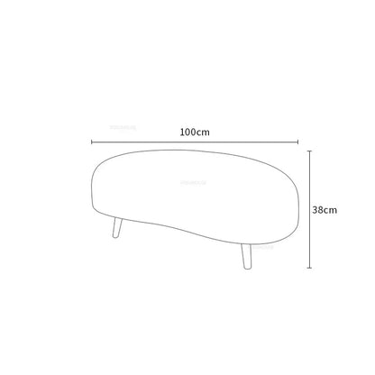 Curved Living Room Sofas Designer Beauty Salon Sofa Clothing Store Rest Area Reception Sofa Cream Style Living Room Furniture GL