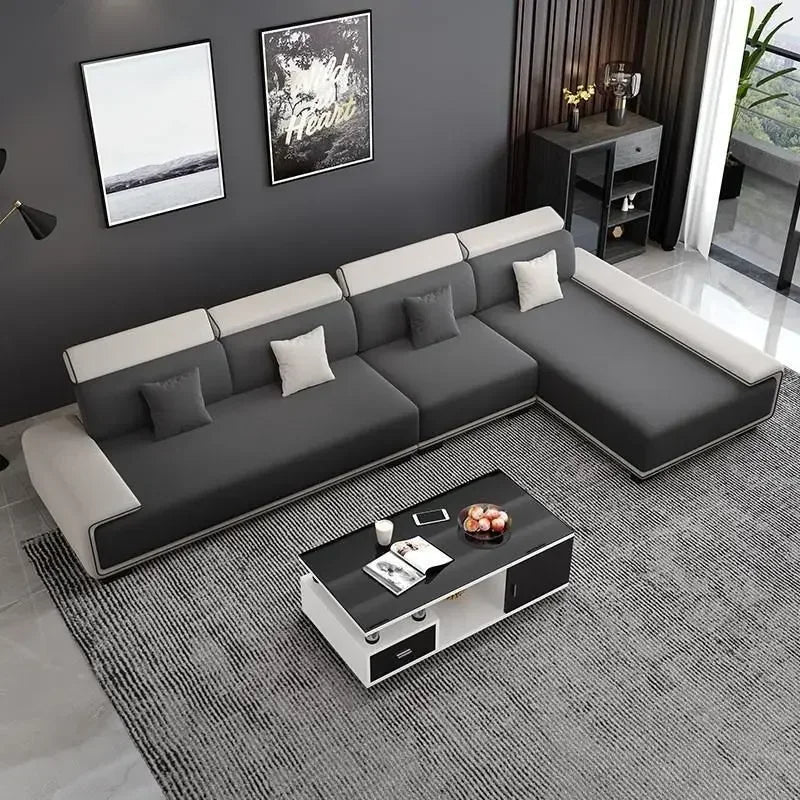 Lounge Sectional Sofas Chaise Longue Bed Italian Modern Sofa Living Room Armchair Trendy Minimalist Divano Unique Furniture