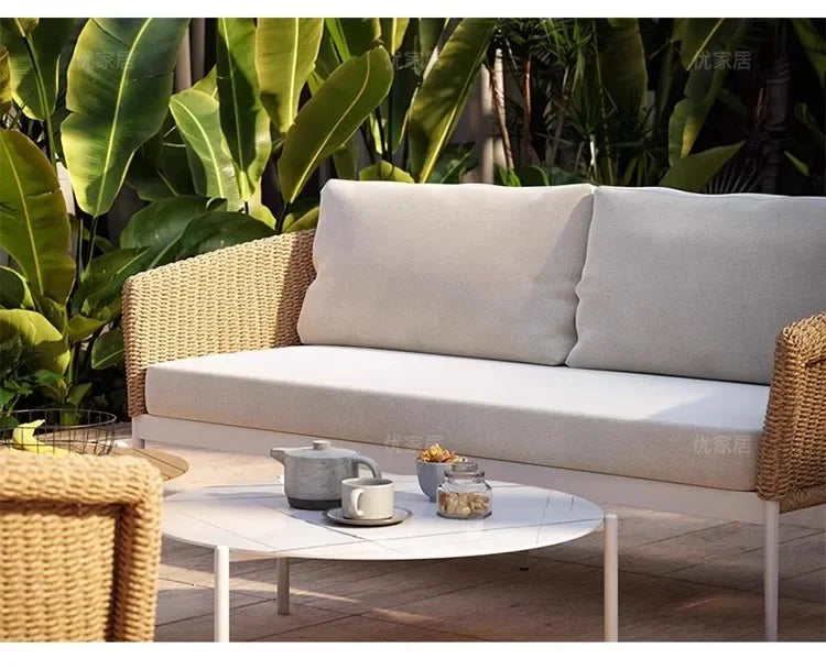 Nordic Luxury Outdoor Sofas Creative Party Balcony Personality Garden Sofas Gaming Chair Furniture Arredo Giardino Lshysf