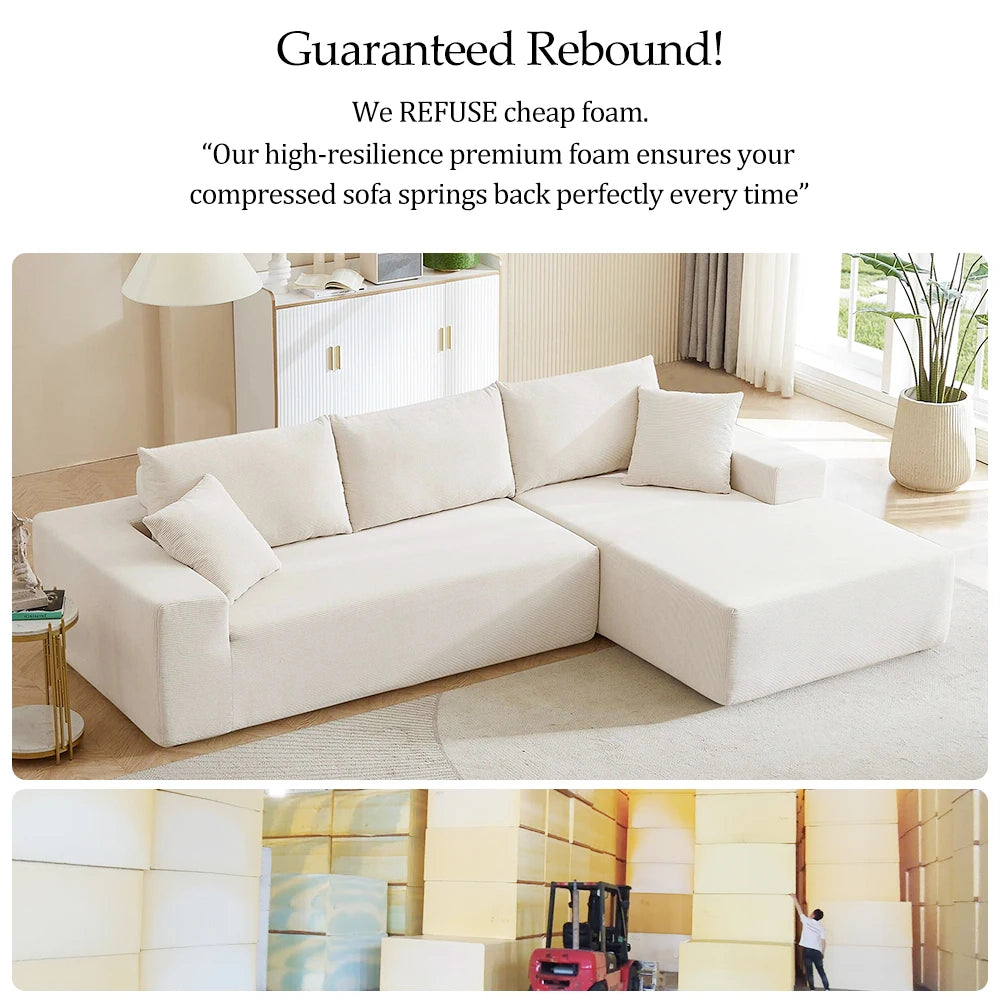 Foam Modular Vacuum Upholstery Reclining Chaise for Living Room Apartment Compact Fabric Sofa in Box Sponge Compressed Sofa Bed