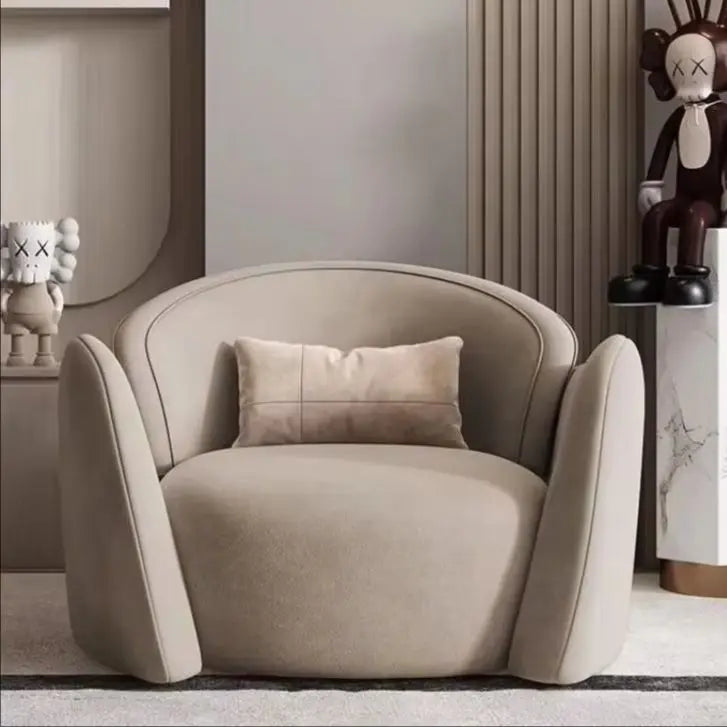 Living Room Leisure Home Hotel Reception Area Simple Sofa Chairs Chaise Lounge Light Luxury Single Sofa Chair Small Apartment