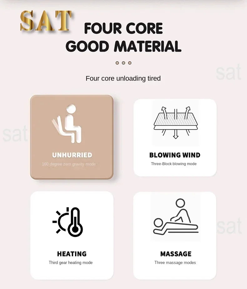 Intelligent Electric Massage boss Chair, Comfortable Home Computer Chair, Modern Business Ergonomic Luxury Office Chair