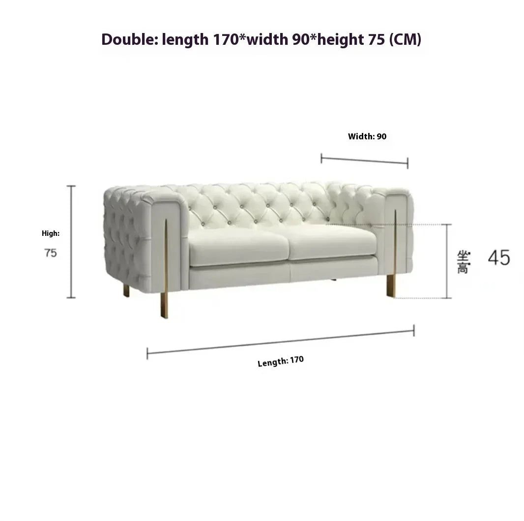 Simple Modern Soft Sofa Chair Living Room Fancy Designer Lounge Sofa House Loveseat Woonkamer Banken Apartment Furniture sofá