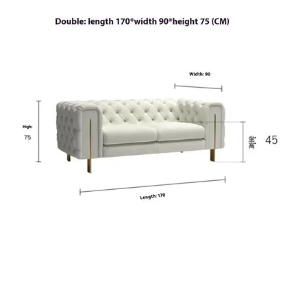 Simple Modern Soft Sofa Chair Living Room Fancy Designer Lounge Sofa House Loveseat Woonkamer Banken Apartment Furniture sofá