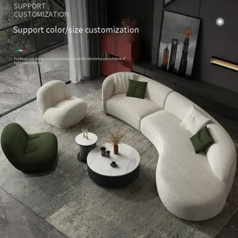 Ergonomic Sectional Living Room Sofas Nordic Luxury Apartment Sofas Relaxing Modern Relaxing Throne Divano Unique Furniture