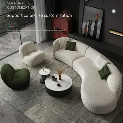 Ergonomic Sectional Living Room Sofas Nordic Luxury Apartment Sofas Relaxing Modern Relaxing Throne Divano Unique Furniture