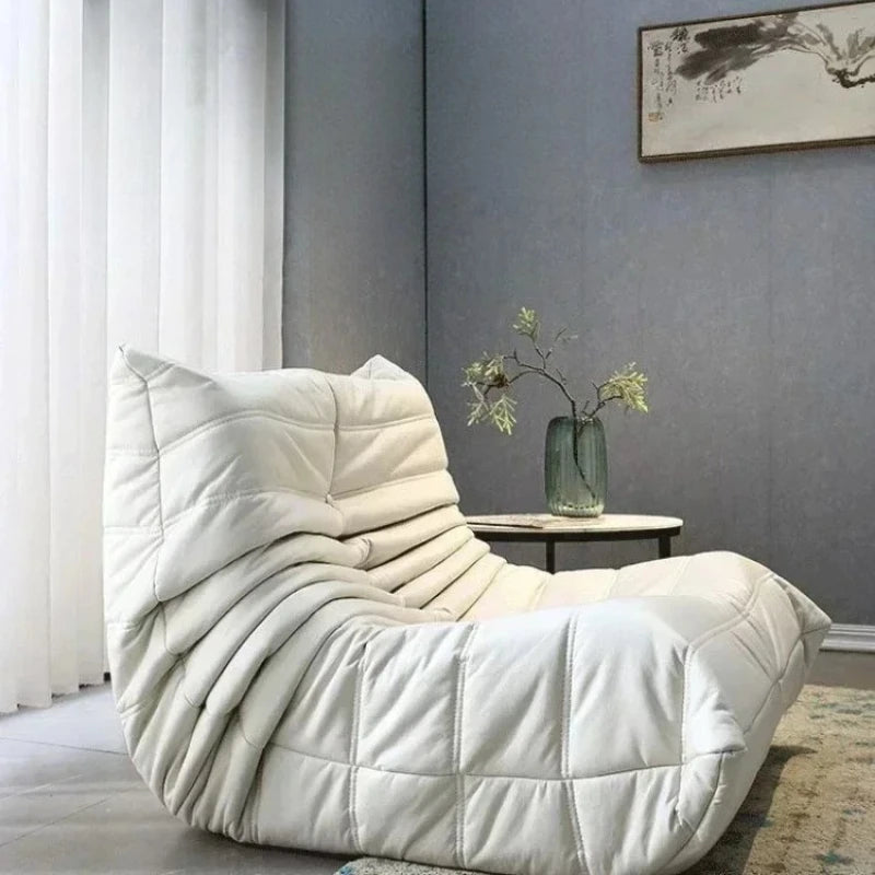 Living Room Can Sleep or Lie on Balcony Bedroom Single Sofa Internet Famous Leisure Chairs Recliner Caterpillar Lazy Sofa