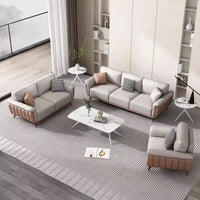 #x Small Luxury Office Furniture Living Room Office Sofa Set Fabric Cover Modern 1 3 Seat Sofa