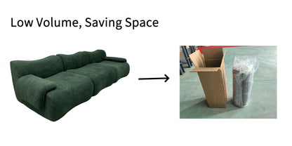 Wholesale Modern Living Room Furniture L-Shaped Sofa Compression Sofa Bed Combination Foam Sofa Compression