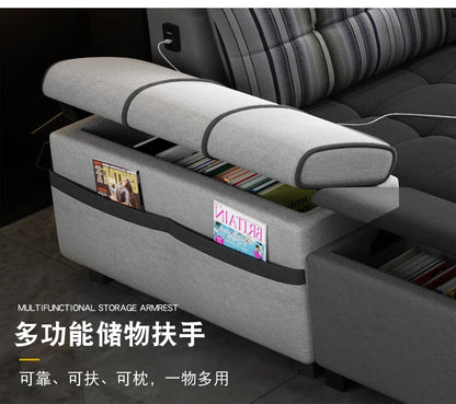 Classic Storage Sofa Adults Comfortable Corner Modern Sofa Living Room Designer Floor Muebles Para Habitacion Home Accessories