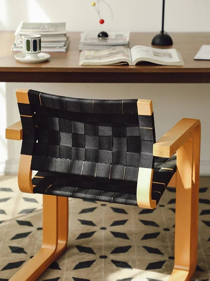 Leisure Chair Home Designer Armrest Dining Chair with Backrest Simple Office Desk Chair