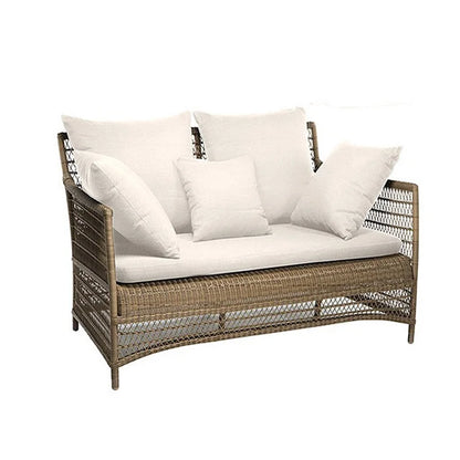Outdoor rattan sofa outdoor courtyard garden terrace leisure sofa chair combination