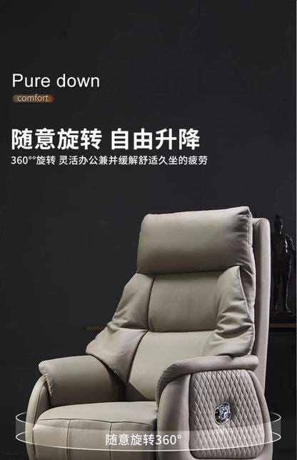 Comfortable Interior Office Chair Weightless Luxury Footrest Office Chair Conference Adjustable Silla De Oficina House Furniture