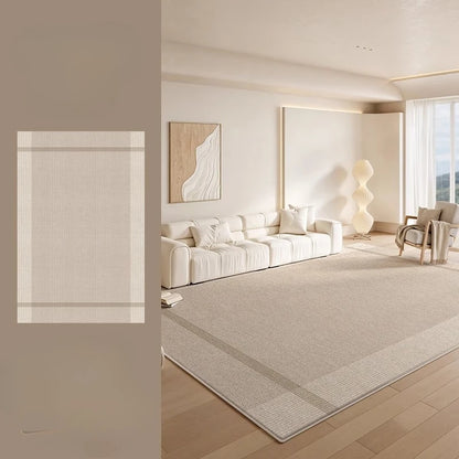 Cream Style Rugs for Bedroom Fluffy Soft Soft Rug Large Area Living Room Decoration Washable Carpet Thick Plush Lounge Floor Mat