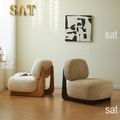 Furniture Sofa Chairs Patio Lounge Chair Modern Nordic Wooden High Single Chair Living Room Furniture