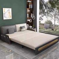 Folding Sofa Bed Double Decker Matress Large Lounge Sofas Minimalist White For Living Room Furniture