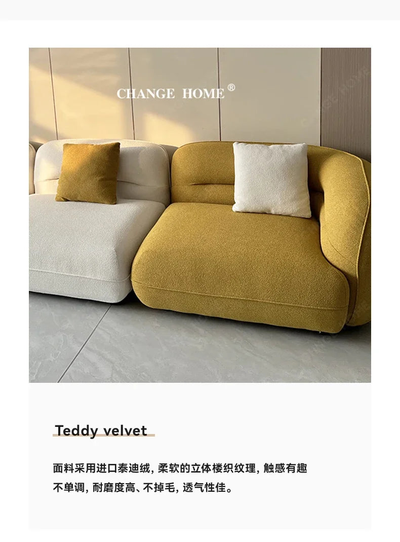 Living Room Sofa Furniture Home Floor Modern Velvet Sale Sofas Couch Sectional The Rooms Divano Letto Nordic Livingroom 0710LSY