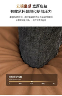 Modern Leather Relax Sofa Living Room Minimalist Luxury Sectional Nordic Sofa Adults Designer Divani Soggiorno Home Furniture