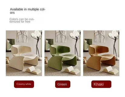 Creative Single Sofa Designer Single Chair Negotiation Table And Chairs Leisure Sofa Rest Area Hotel Sofa Chairs