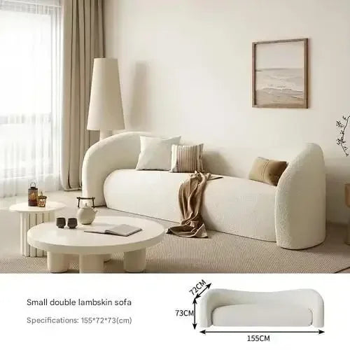 nordic living room Sofas minimalist lazy luxury europe Sofas family white salas y sofas muebles elegantes modernos Furniture