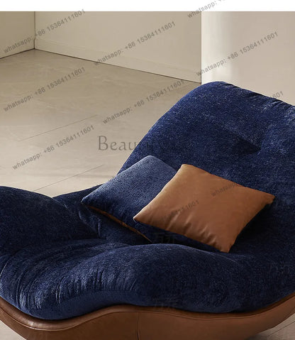 Italian light luxury lazy sofa chair Nordic modern simple style home design leisure chair