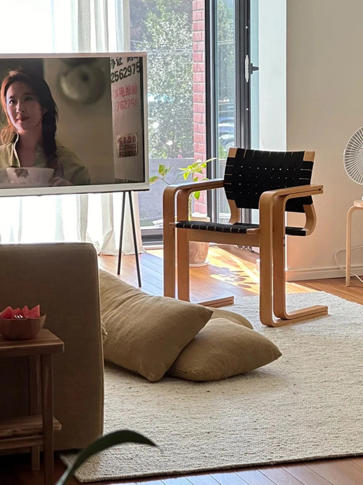 Wooden Dining Chairs Modern Dining Chair Living Room Armchairs Chair Minimalist Relaxing Office Stool Decorative Furniture