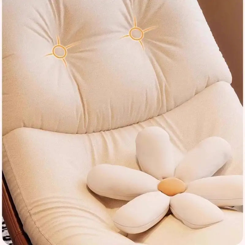 Beige Luxury Living Room Chairs Classic Designer Occasional Single Chairs Living Room Comfy Nordic Fotele Do Salonu Furniture