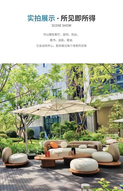 Sofa courtyard leisure, rattan furniture villa garden, creative sofa combination