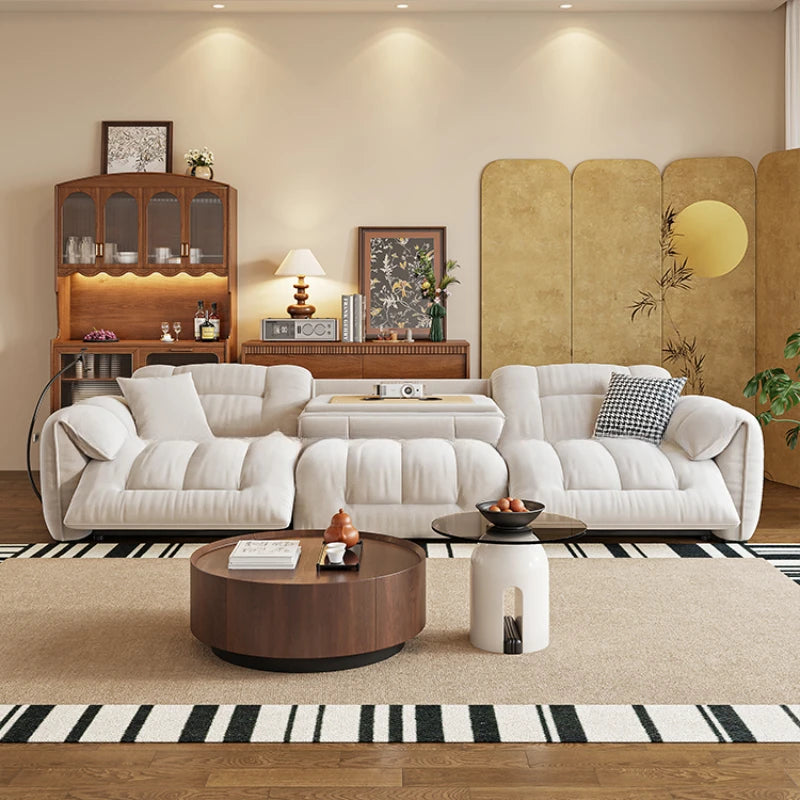 Customizable Nordic Modern Sofa Chair Fancy Electric Designer White Sofa Recliner Floor