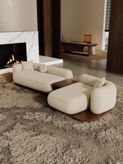 #Modern Modular Sectional Sofa for Living Room Cloud Soft Fabric Comfy Sleeper Couch Customizable Home Furniture
