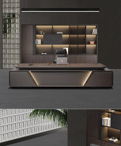 Luxury L Shaped OfficeDesks Home Office Writing Desk Modern Computer Desks With Drawers Mid Century Executive Desk Accessories