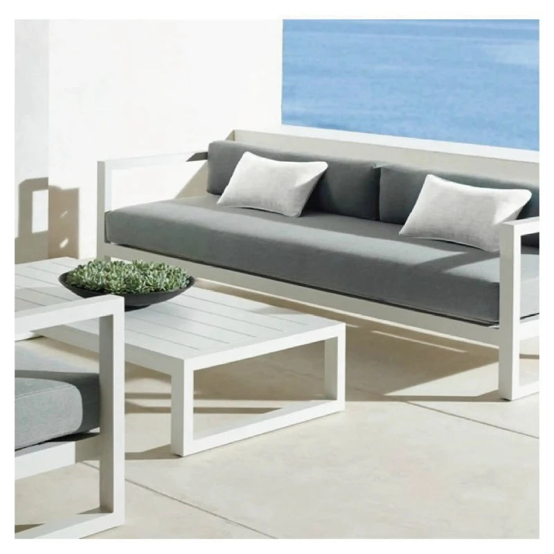 All Weather Luxury Customized Patio Outdoor Casual Sofa Courtyard Teak Wooden Sun Lounger Furniture Outdoor Daybed Daybed 의자outd